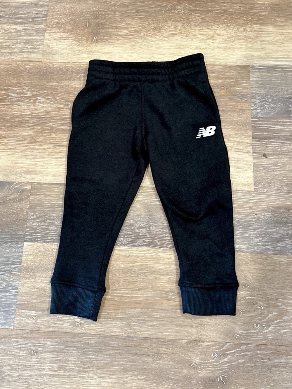 New Balance Brush Back Stacked Logo Hoodie & Jogger - 2T